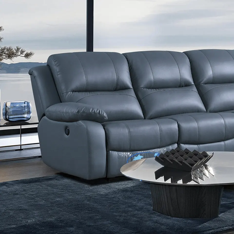 High quality electric recliner sofa modular recliner sectional sofa modern minimalist recliner sofa set for living room