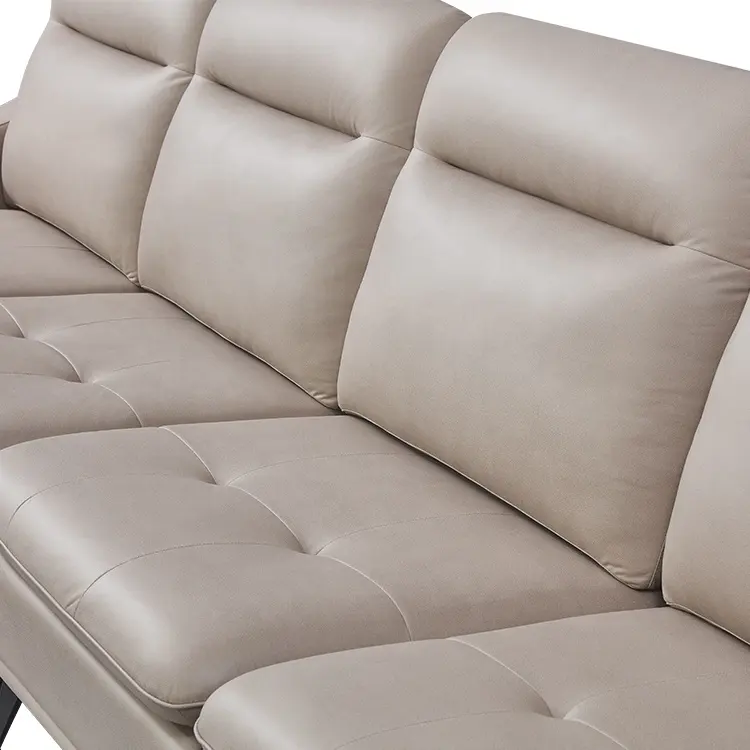 Lounge Luxury Modern Leather Couch Home Designs Furniture Living Room Sofa Leather Recliner Smart Sofa Set