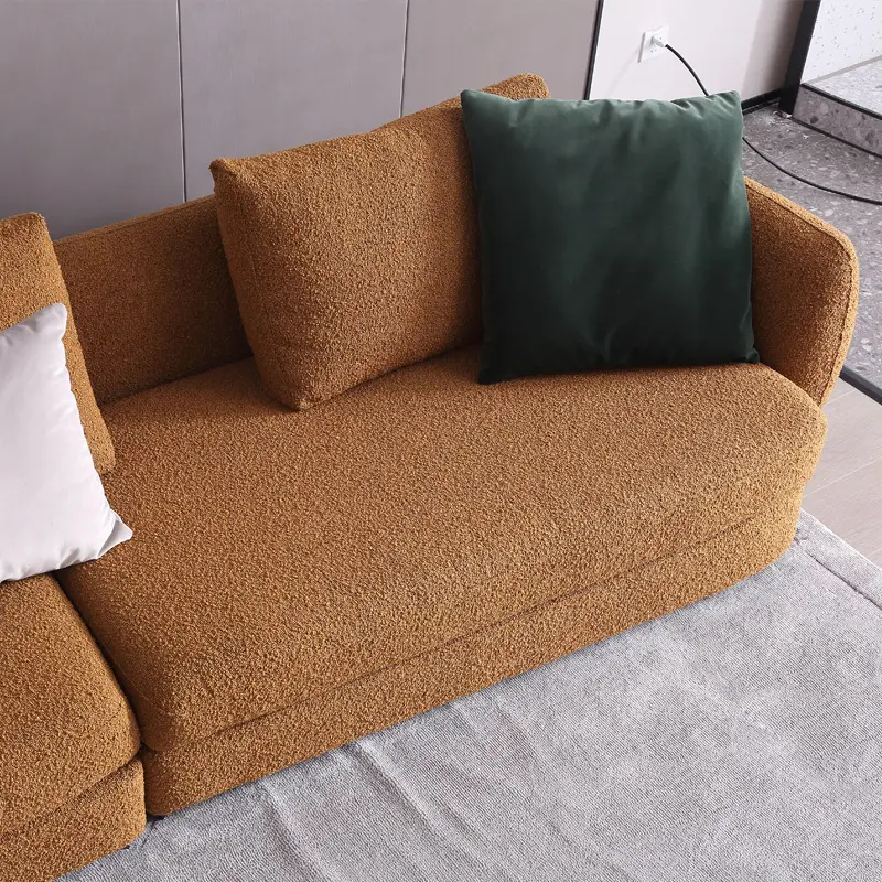 Furniture Nordic light luxury French sofa modern villa living room large apartment module fabric sofa home furniture