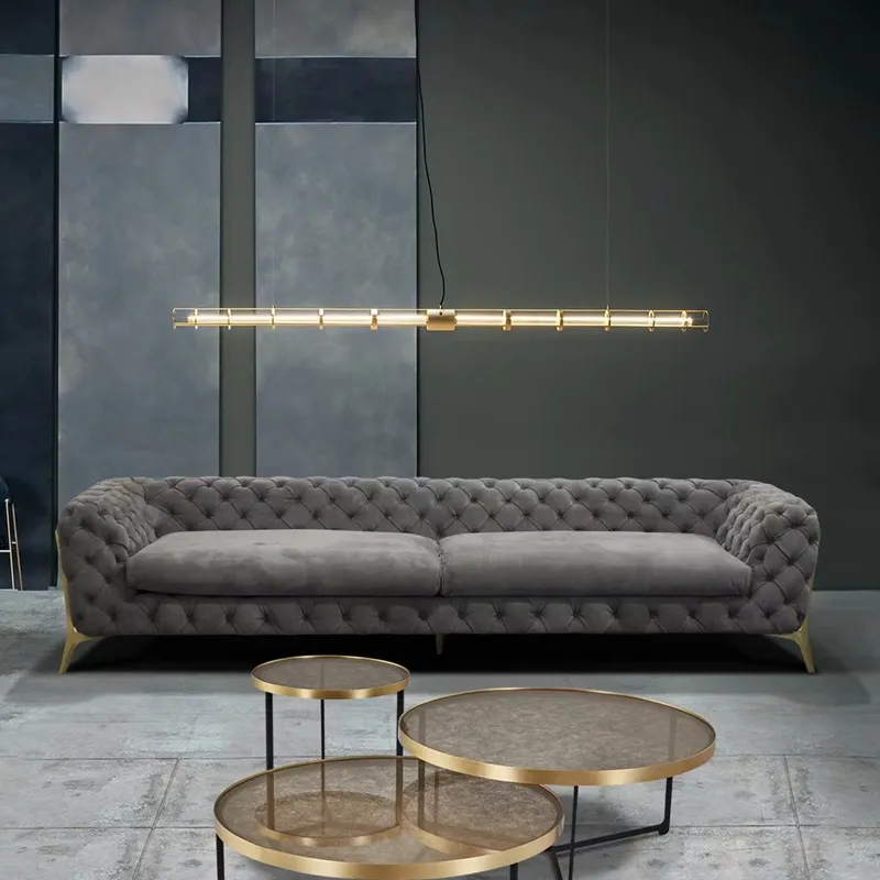High quality handmade chester fied corner living room luxury sofa