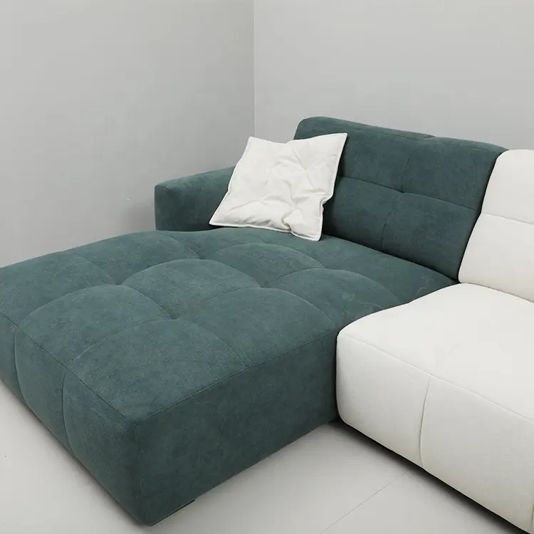 Italy design Luxury Style Living Room Furniture High-end Sectional Eco-Leather Sofa Modern Sofa Set