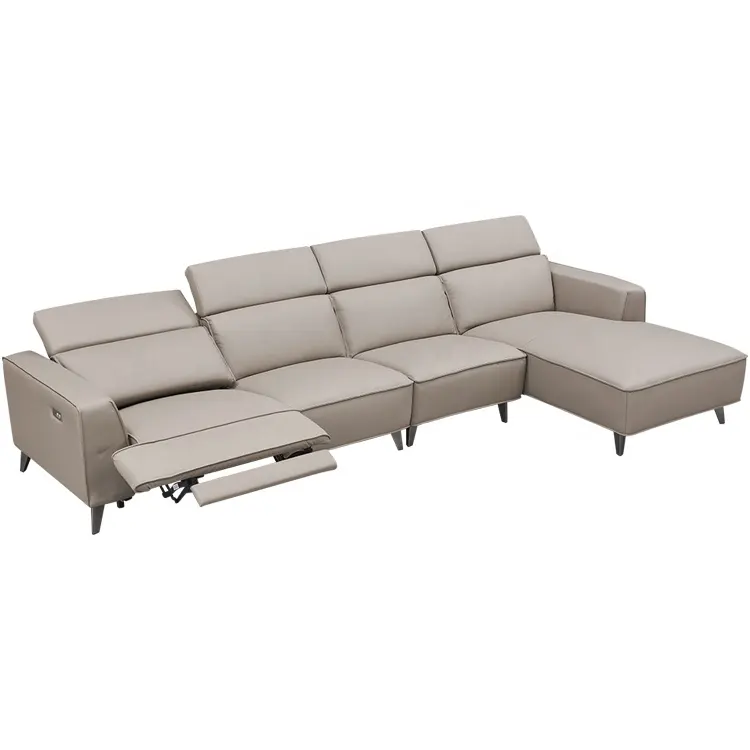 Sectional Sofa Living Room Upholstery Furniture Genuine Leather Fabric Sofa And Couch For Sofas