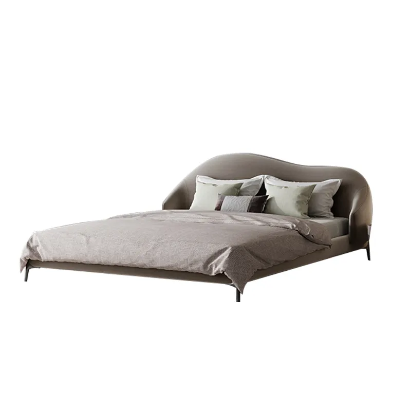 Luxury Double Queen King Size Bed Frame Modern Bedroom Sets Furniture Wooden Bed