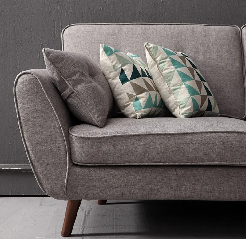 High Quality China Wholesale Living Room Sofas Modern Upholstered Sofa 2 Seater Sofa