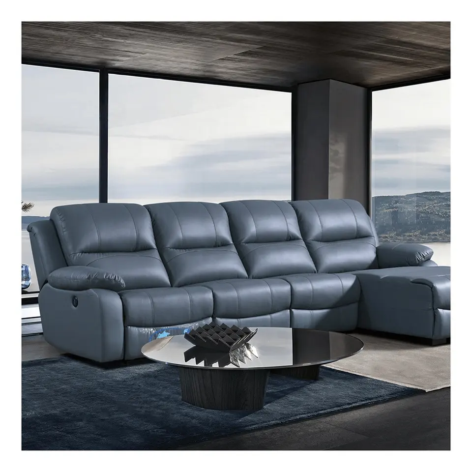 High quality electric recliner sofa modular recliner sectional sofa modern minimalist recliner sofa set for living room