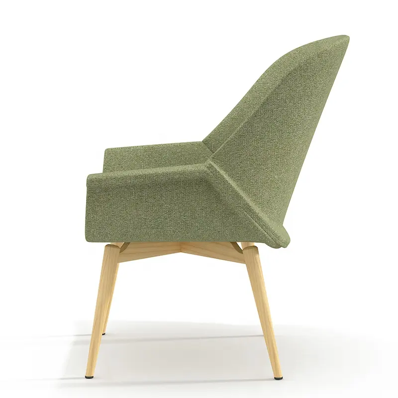 Oversized Nordic Modern Design Hotel Lobby Hall Leisure Armchair Office Seating Furniture Waiting Accent Arm Sofa Lounge Chair