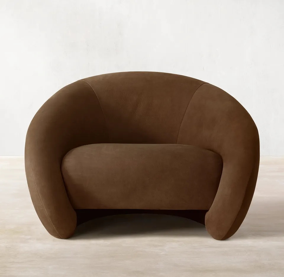 Modern style furniture custom color velvet chair upholstery occasional armchair living room leisure accent chair