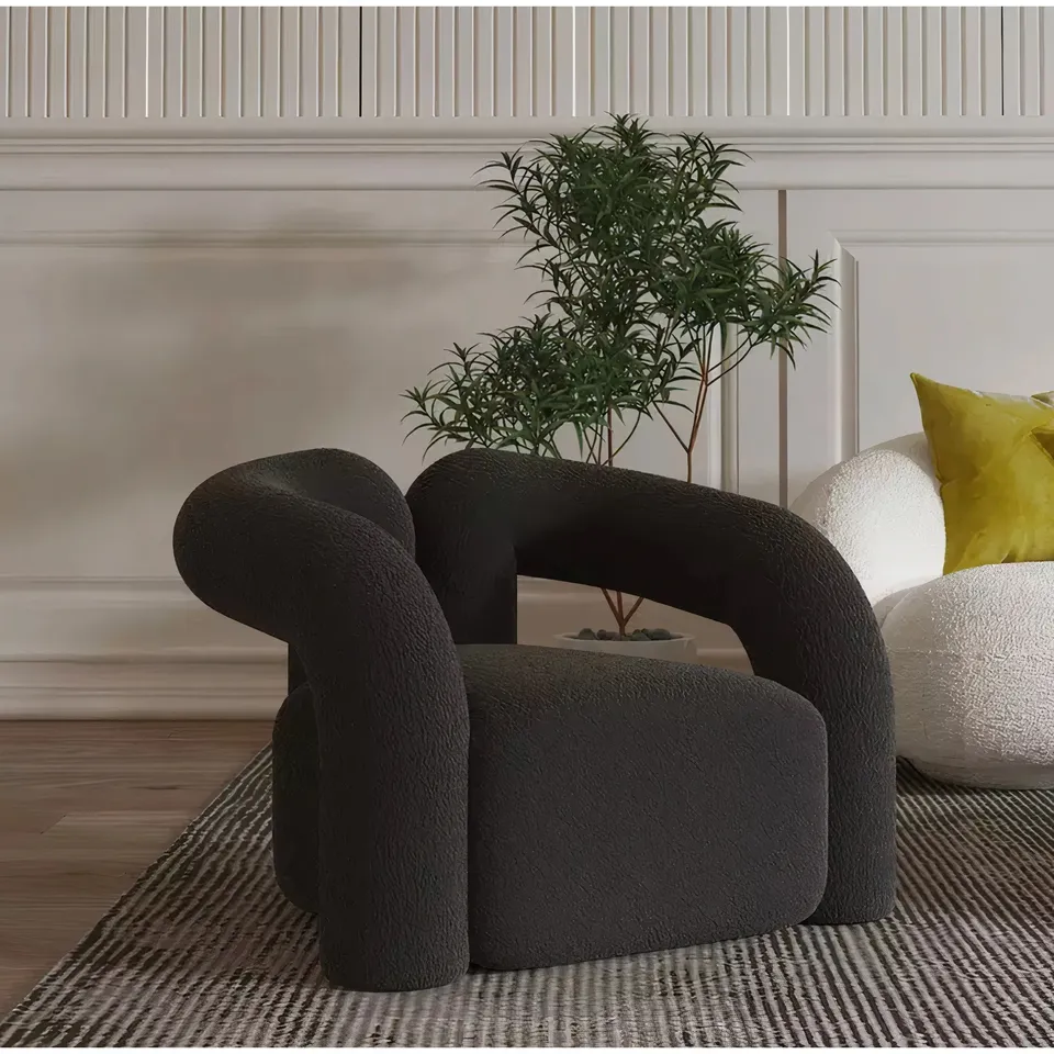 Nordic vision high quality sofa chair contemporary leisure chairs living room home furniture