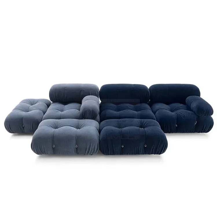 Italian Modern Design High Quality Fabric Sofa Set Living Room Sectional Sofa