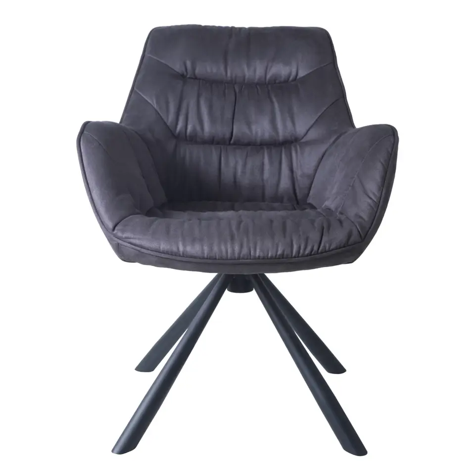 New design modern home luxury chair swivel dining chair high quality velvet soft seat armchair with 360 degree rotation