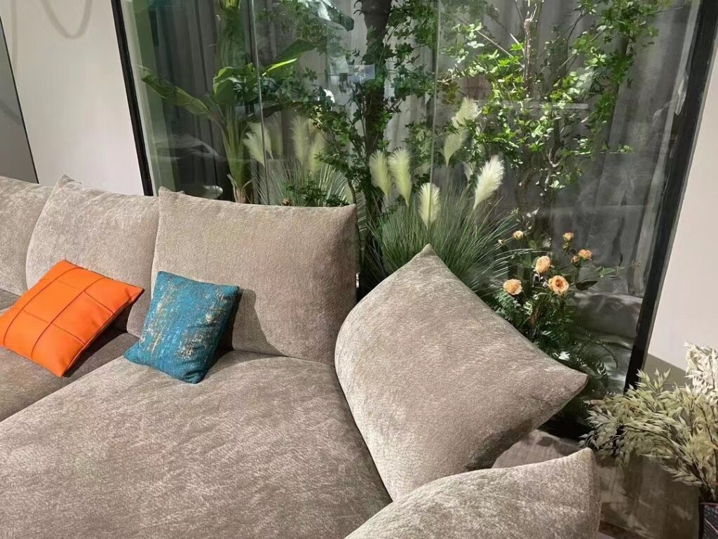 Wholesale of the latest Nordic luxury high-end sofasfabric sofas corner sofas4-seater sofas