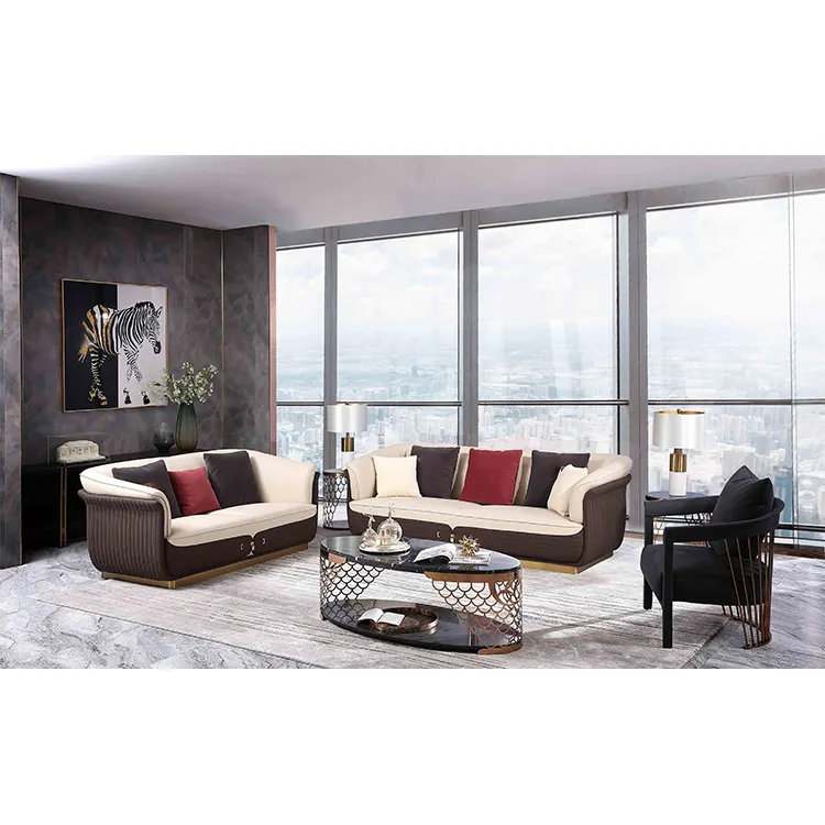 general use leather recliner sofa solid wood soft home sofa set leather sofa set furniture living room