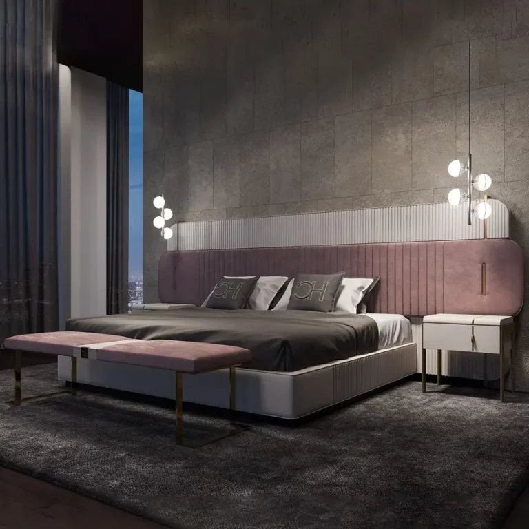 latest contemporary carpanese home Italia upholstered bed furniture modern papillon xl big leather Italian luxury bed