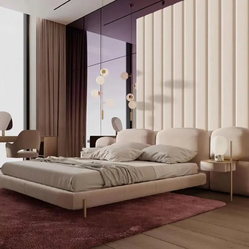 house bed design double modern 180x200 italian king size queen leather luxury designer bed luxurious furniture