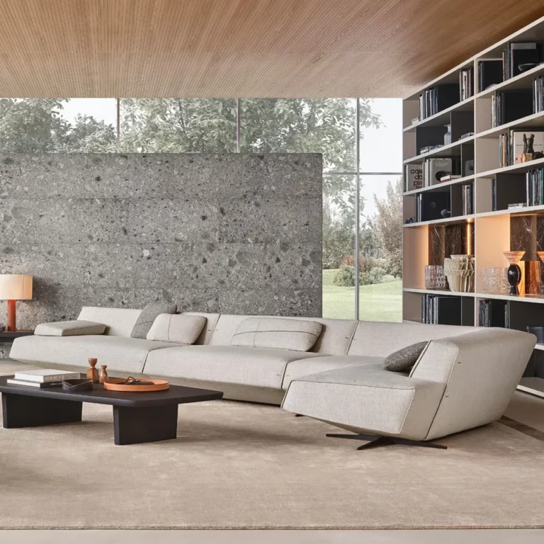 Modular L-shaped fabric glam sofa set furniture living room modern luxury white