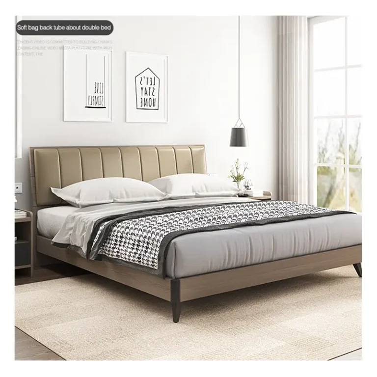 China Manufacture wooden bedroom furniture for sale