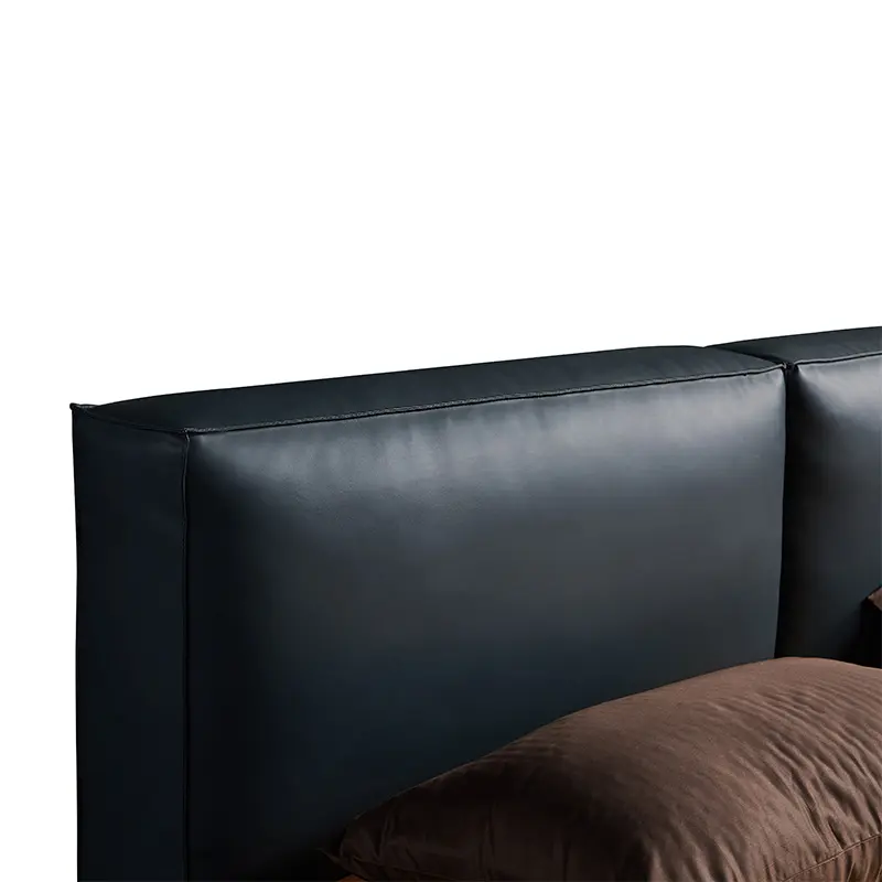 Wholesale hotel furniture classic luxury upholstered bed nordic fabric double bed