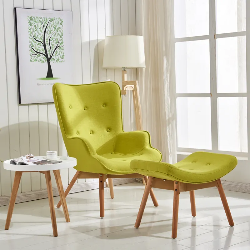 High quality leisure fabric arm sofa pedicure reclining chair with footrest for living room