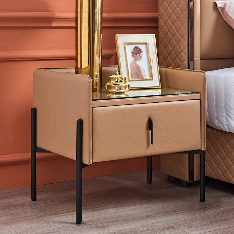 big headboard pine frame big king size bed frame luxury premium genuine leather modern double bed