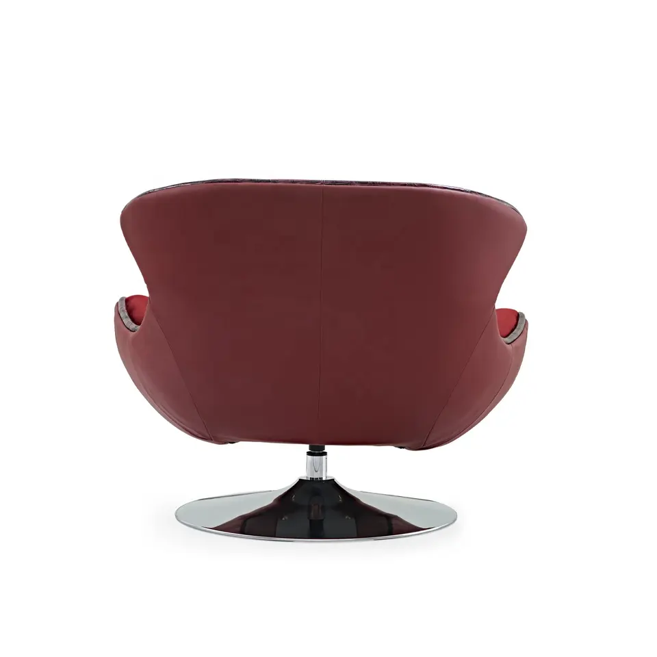 Art Deco Leather Single Sofa