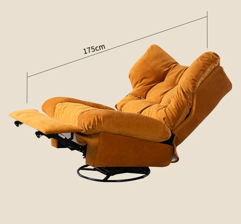 Green Sofa Lie Down And Sleep Space Capsule Multi-Function Rocking Chair Electric Rotating Leisure Single Sofa For Living Room