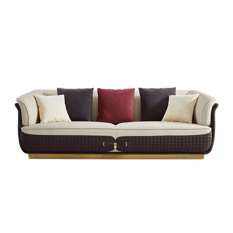 general use leather recliner sofa solid wood soft home sofa set leather sofa set furniture living room