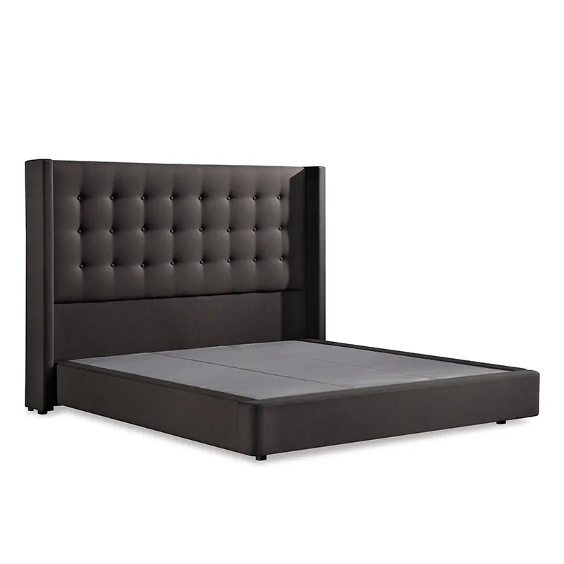 Nordic wooden hotel beds bedroom sets queen size luxury modern furniture
