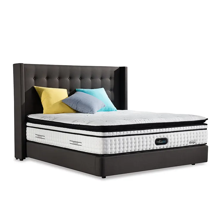 Nordic wooden hotel beds bedroom sets queen size luxury modern furniture