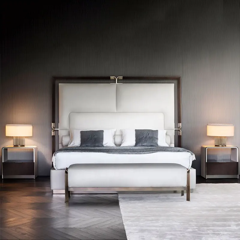 Modern large headboards for king bed frame set furniture bedroom design